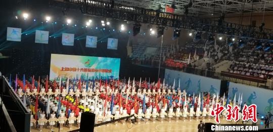 上海市第十六届运动会正式开幕