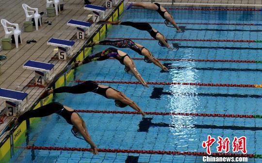 2018年全国蹼泳锦标赛在福建将乐开赛