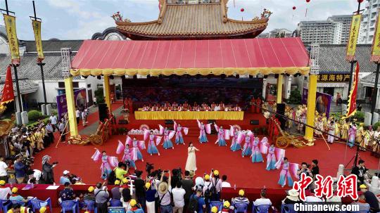 广东惠州巽寮第八届妈祖文化旅游节开幕现场 叶衍达 摄