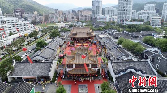 广东惠州巽寮第八届妈祖文化旅游节开幕