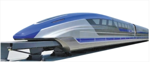 高速磁浮列车采用“抱轨”方式运行，没有脱轨风险。