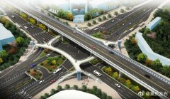 重庆新南立交上跨工程人行天桥项