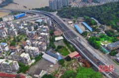 福州洪山桥项目“三桥”建成通车