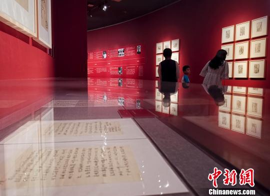 追念百年老艺术家中国美术馆举办卢是作品展