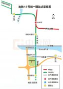 郑州地铁14号线一期月底开通 全长