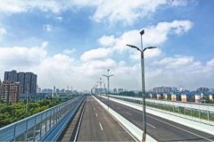 武汉机场路主线高架今日通车 全长